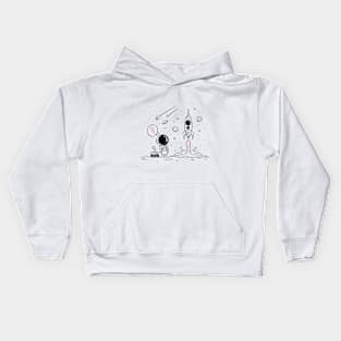 Space Rocket Kids Hoodie